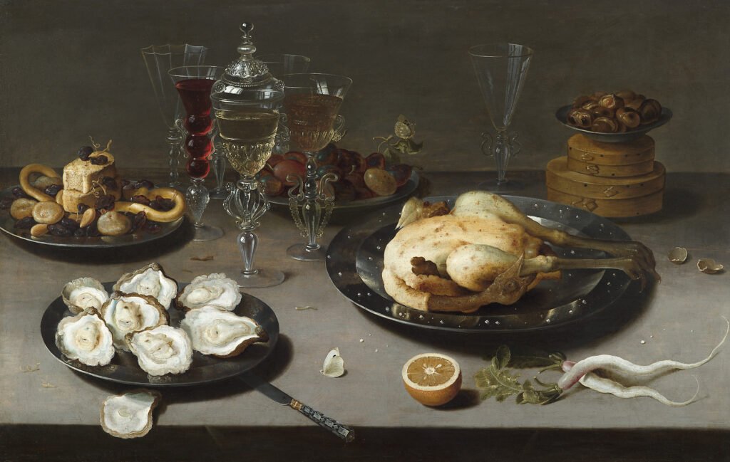 Osias BEERT THE ELDER, Still life with oysters