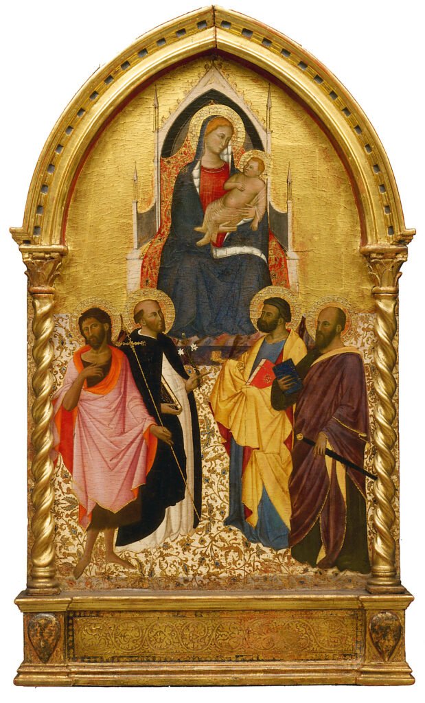 Niccolo di Pietro GERINI, Virgin and Child with Saints
