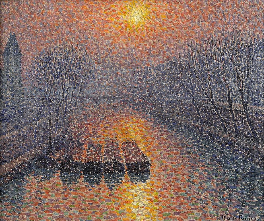 Reflections of a Setting Sun, Jacques MARTIN-FERRIÉRES