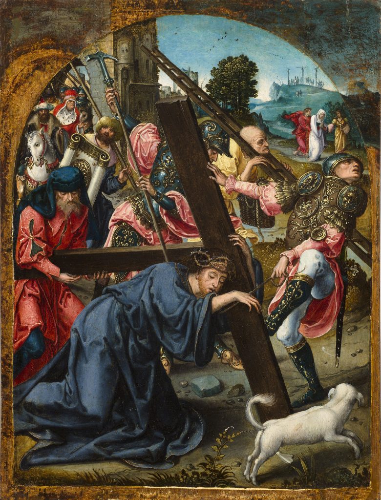 Cornelis Engelbrechtsz, Christ Carrying the Cross